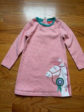 Joules striped prize winning show horse dress size 5 years